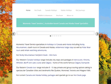 Tablet Screenshot of momentotravel.com.au
